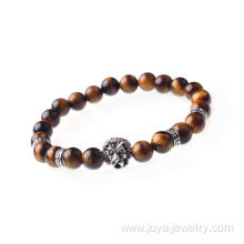 Beaded Bracelet Healing Stone Tiger's Eye Beads